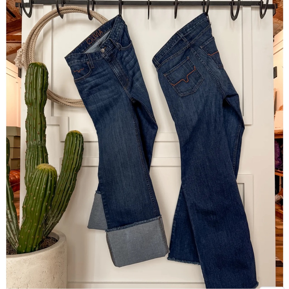 Kimes Ranch Savanna Sevens Exclusive “The Livy” Jeans Dark wash olivia